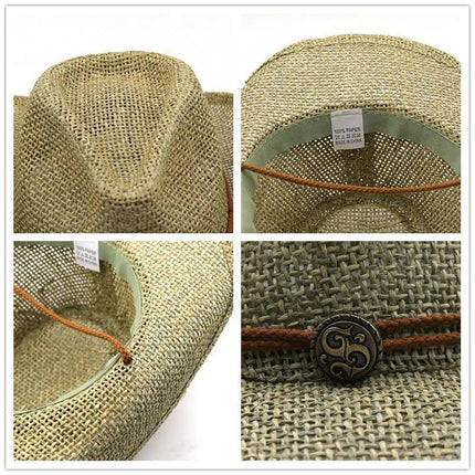Chapeau de paille Cirboy - Beige - M (56 - 58cm) | La boutique du chapeau
