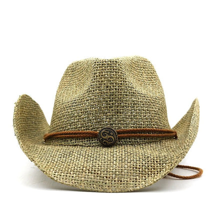Chapeau de paille Cirboy - Beige - M (56 - 58cm) | La boutique du chapeau