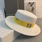 Blanc/jaune / M (56-58cm)