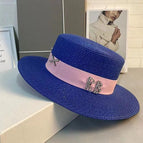 Bleu/rose / M (56-58cm)