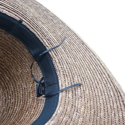 Chapeau de paille haut - Beige - M (56 - 58cm) | La boutique du chapeau