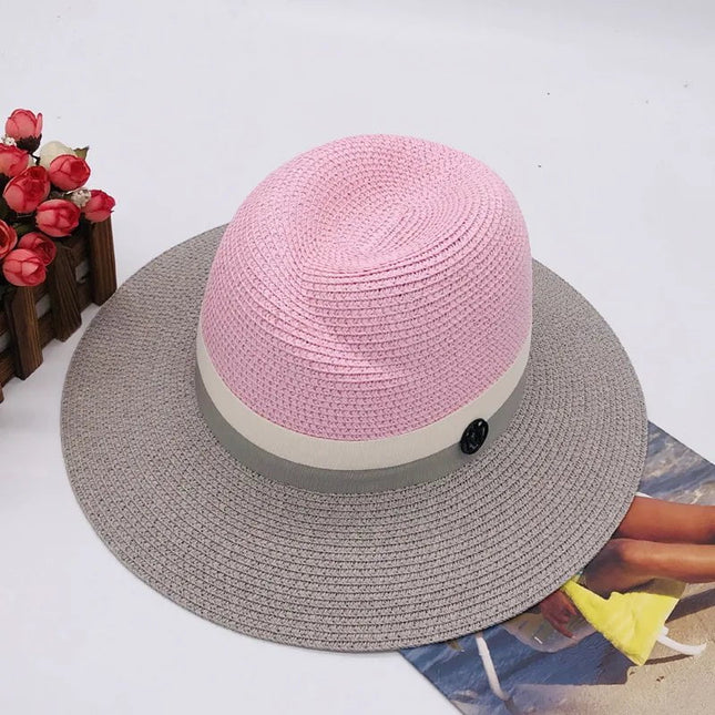 Chapeau de paille haut de gamme - Noir 2 - M (56 - 58cm) | La boutique du chapeau