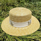 Beige / blanc / M (56-58cm)