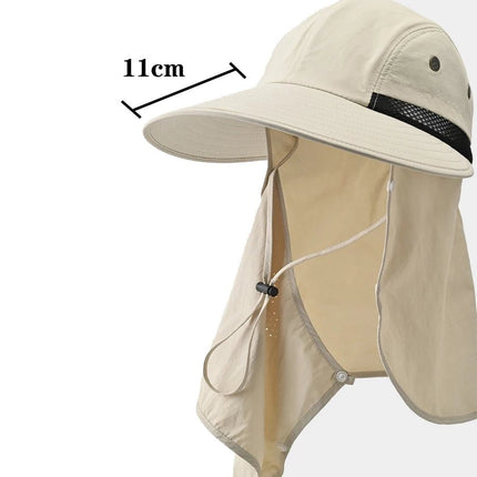 Chapeau de pêche ajustable - Gris - M (56 - 58cm) | La boutique du chapeau