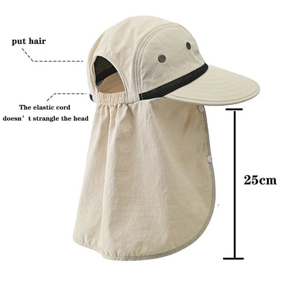 Chapeau de pêche ajustable - Gris - M (56 - 58cm) | La boutique du chapeau