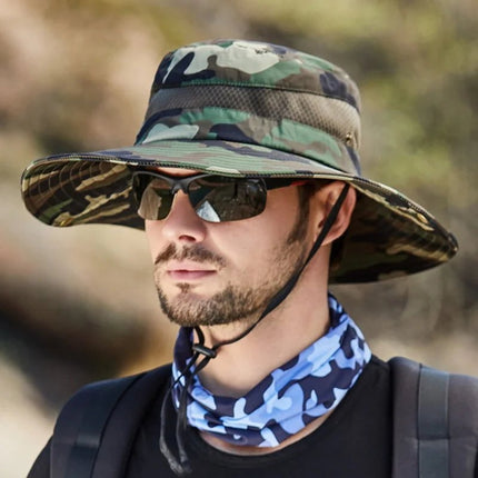 Chapeau de pêche camouflage - K - L (58 - 59cm) | La boutique du chapeau