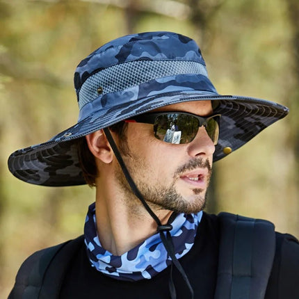 Chapeau de pêche camouflage - K - L (58 - 59cm) | La boutique du chapeau