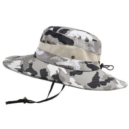 Chapeau de pêche camouflage - M - L (58 - 59cm) | La boutique du chapeau