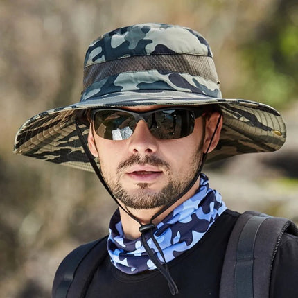 Chapeau de pêche camouflage - K - L (58 - 59cm) | La boutique du chapeau