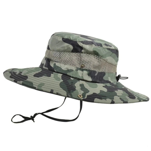 Chapeau de pêche camouflage - K - L (58 - 59cm) | La boutique du chapeau