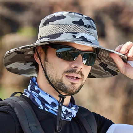 Chapeau de pêche camouflage - K - L (58 - 59cm) | La boutique du chapeau