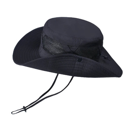 Chapeau de pêche homme - Noir - M (56 - 58cm) | La boutique du chapeau