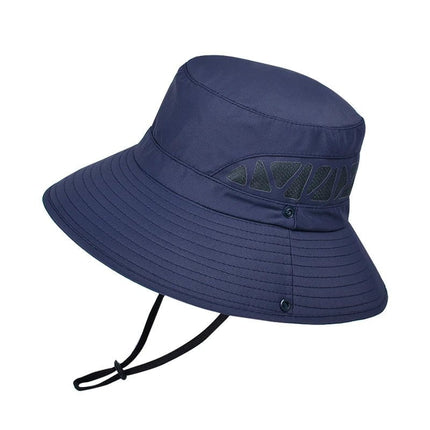 Chapeau de pêche imperméable - Marine - M (56 - 58cm) | La boutique du chapeau