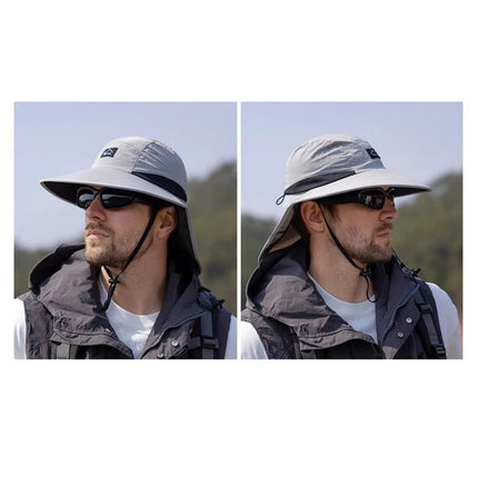 Chapeau de pêche imperméable - Gris foncé - M (56 - 58cm) | La boutique du chapeau