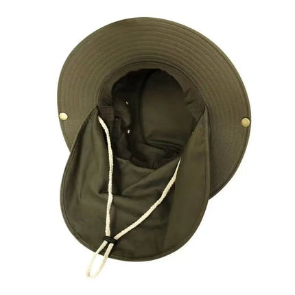 Chapeau de pêche unisexe - kaki - M (56 - 58cm) | La boutique du chapeau