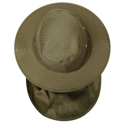 Chapeau de pêche unisexe - kaki - M (56 - 58cm) | La boutique du chapeau