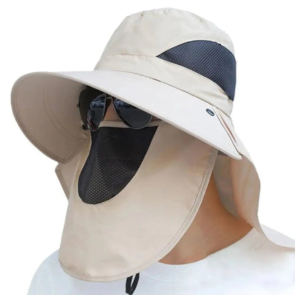 Chapeau de pêche UV - Kaki - M (56 - 58cm) | La boutique du chapeau