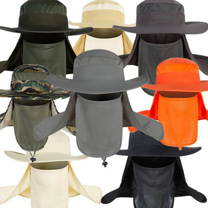 Chapeau de pêcheur homme en coton - Gris foncé - Ajustable (du 54 au 59) | La boutique du chapeau