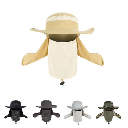 Chapeau de pêcheur homme en coton - Gris foncé - Ajustable (du 54 au 59) | La boutique du chapeau