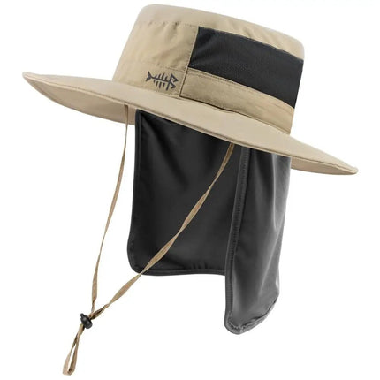 Chapeau de pêcheur homme en nylon - Kaki - M (56 - 58cm) | La boutique du chapeau