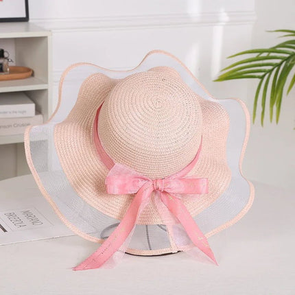 Chapeau de plage - Rose - M (56 - 58cm) | La boutique du chapeau