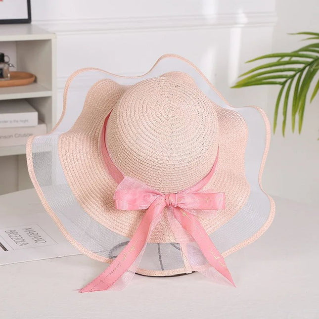 Chapeau de plage - Rose - M (56 - 58cm) | La boutique du chapeau