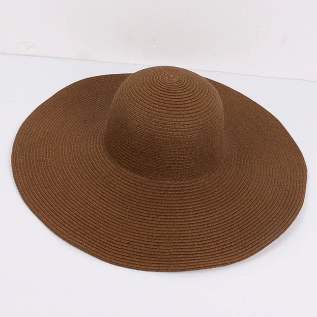 Chapeau de plage femme - Café - M (56 - 58cm) | La boutique du chapeau