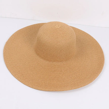 Chapeau de plage femme - Caramel - M (56 - 58cm) | La boutique du chapeau