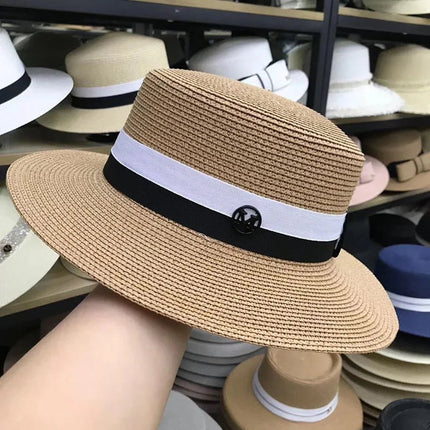 Chapeau de plage pour femme - Khaki - M (56 - 58cm) | La boutique du chapeau