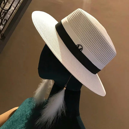 Chapeau de plage pour femme - ROSE - M (56 - 58cm) | La boutique du chapeau