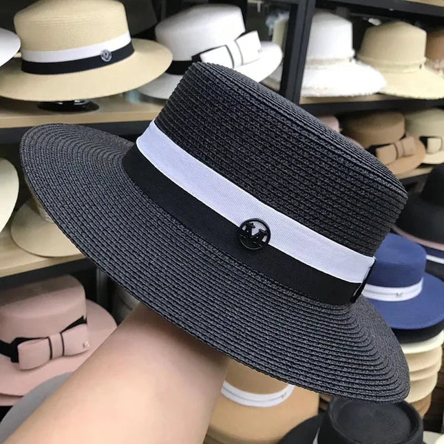 Chapeau de plage pour femme - ROSE - M (56 - 58cm) | La boutique du chapeau