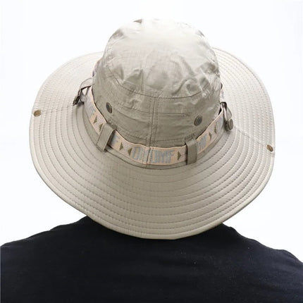 Chapeau de randonnée à large bord - 1 - Ajustable (du 54 au 59) | La boutique du chapeau