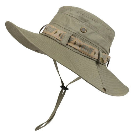Chapeau de randonnée à large bord - 1 - Ajustable (du 54 au 59) | La boutique du chapeau