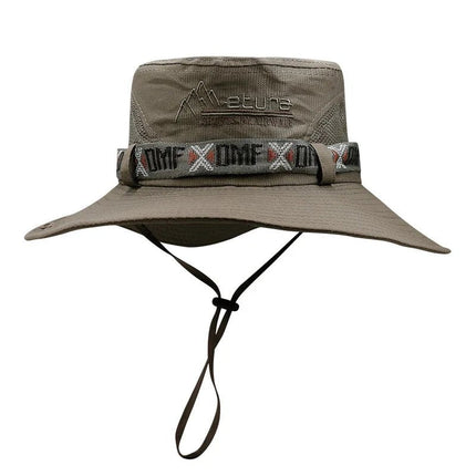 Chapeau de randonnée à large bord - 4 - Ajustable (du 54 au 59) | La boutique du chapeau