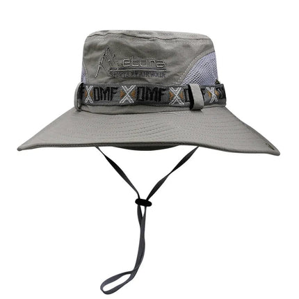 Chapeau de randonnée à large bord - 3 - Ajustable (du 54 au 59) | La boutique du chapeau