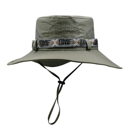 Chapeau de randonnée à large bord - 5 - Ajustable (du 54 au 59) | La boutique du chapeau
