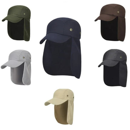 Chapeau de randonnée anti - UV - Kaki - M (56 - 58cm) | La boutique du chapeau