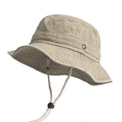 Chapeau de randonnée en coton - Noir - M (56 - 58cm) | La boutique du chapeau
