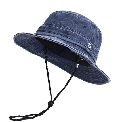 Chapeau de randonnée en coton - Noir - M (56 - 58cm) | La boutique du chapeau