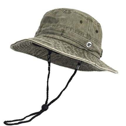 Chapeau de randonnée en coton - Noir - M (56 - 58cm) | La boutique du chapeau