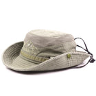 Chapeau de randonnée homme - Kaki - Ajustable (du 54 au 59) | La boutique du chapeau