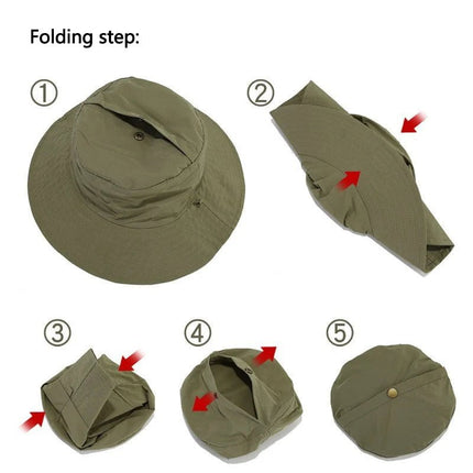 Chapeau de randonnée imperméable - Kaki - M (56 - 58cm) | La boutique du chapeau