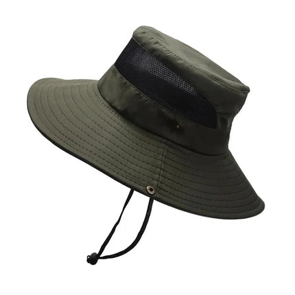 Chapeau de randonnée pliable - Vert - M (56 - 58cm) | La boutique du chapeau