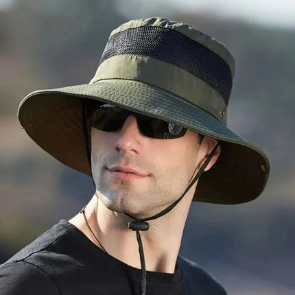 Chapeau de randonnée pliable - Gris foncé - M (56 - 58cm) | La boutique du chapeau