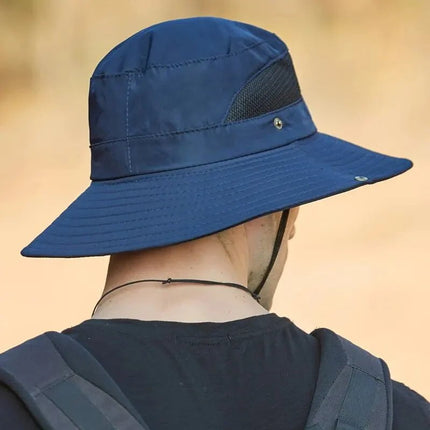 Chapeau de randonnée pliable - Gris foncé - M (56 - 58cm) | La boutique du chapeau