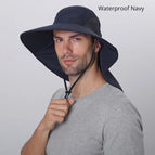 Imperméable Marine / Ajustable (du 54 au 59)