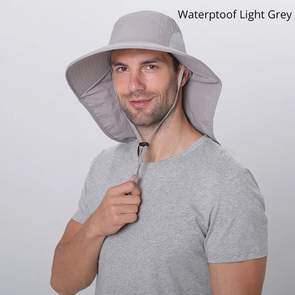 Chapeau de randonnée toutes saisons - Imperméable LT GY - Ajustable (du 54 au 59) | La boutique du chapeau