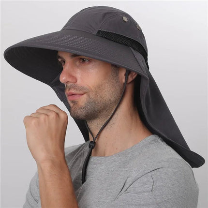 Chapeau de randonnée toutes saisons - Gris foncé - Ajustable (du 54 au 59) | La boutique du chapeau