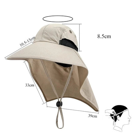 Chapeau de randonnée toutes saisons - Imperméable AY GN - Ajustable (du 54 au 59) | La boutique du chapeau