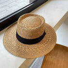 Chapeau de soleil ajouré - Khaki/noir - M (56 - 58cm) | La boutique du chapeau